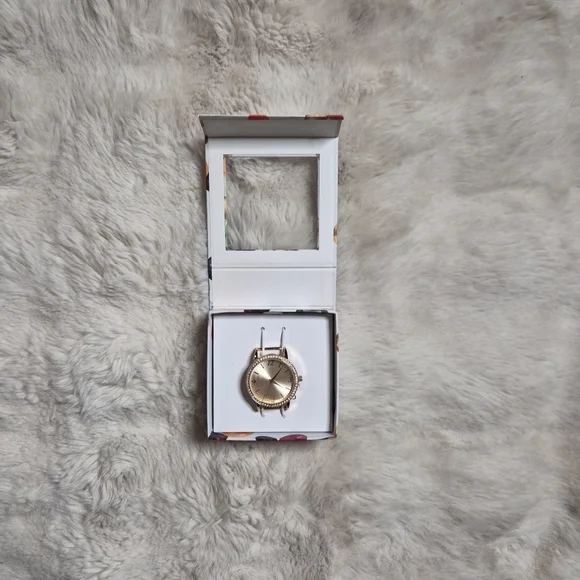 Swarovski Round Watch Head Face Gold Craft DIY Watch Jewelry Gift Stocking Stuff - Picture 6 of 9